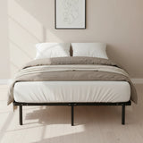 Double Metal Bed Frame - Top-Down View