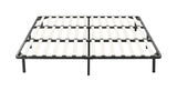 King Metal Bed Frame - Top-Down View