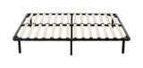 Queen Metal Bed Frame - Top-Down View