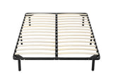 Queen Metal Bed Frame - Close-Up Angle
