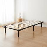 Single Metal Bed Frame - Rear View