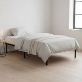 King Single Metal Bed Frame - Front View