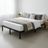 Double Full Metal Bed Frame Base &ndash; Sturdy Steel Bed Base for Australian Mattress - Front View
