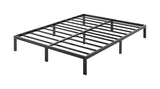 Double Full Metal Bed Frame Base &ndash; Sturdy Steel Bed Base for Australian Mattress - Rear View