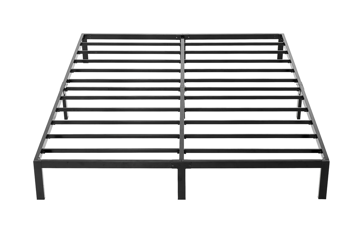 King Full Metal Bed Frame Base &ndash; Sturdy Steel Bed Base for Australian Mattress