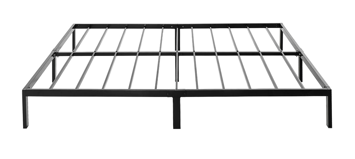 King Full Metal Bed Frame Base &ndash; Sturdy Steel Bed Base for Australian Mattress