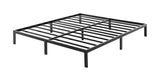 King Full Metal Bed Frame Base &ndash; Sturdy Steel Bed Base for Australian Mattress - Low Angle
