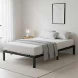 Single Full Metal Bed Frame Base &ndash; Sturdy Steel Bed Base for Australian Mattress