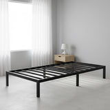 Single Full Metal Bed Frame Base &ndash; Sturdy Steel Bed Base for Australian Mattress