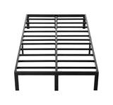 King Single Full Metal Bed Frame Base &ndash; Sturdy Steel Bed Base for Australian Mattress - Top-Down View