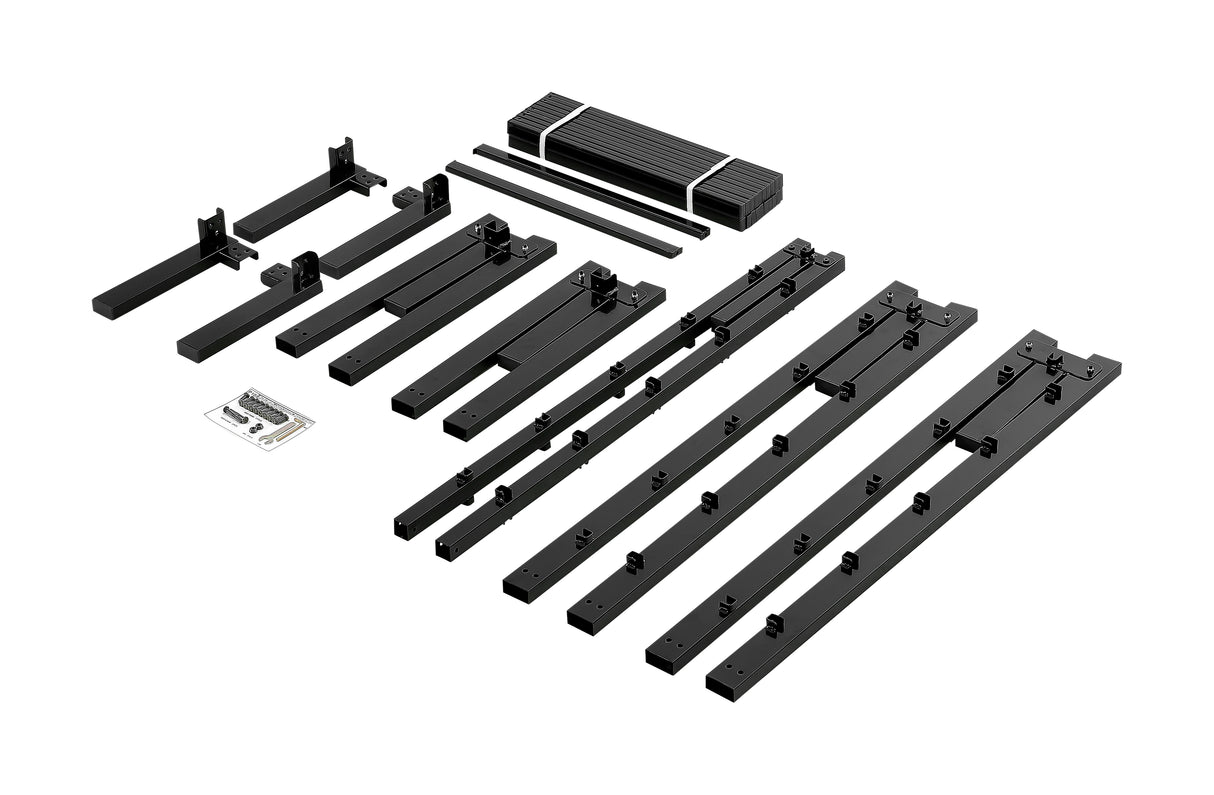 King Single Full Metal Bed Frame Base &ndash; Sturdy Steel Bed Base for Australian Mattress