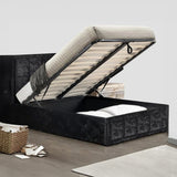 Double Gas Lift Bed Mechanism with Frame &ndash; Storage Platform & Sofa Bed Kit - Front View