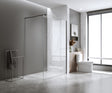 Glass Shower Screen Square Stabilising Pole in Gold
