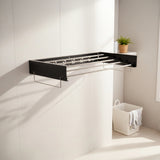 Collapsible Laundry Drying Rack &ndash; Wall Mounted Clothes Airer for Indoor or Outdoor