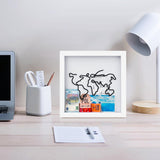 Explorer Memory Box Keepsake Picture Frame Wall Table