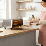 Pizza Slider Transfer Sliding Magic Peel Paddle - Side View