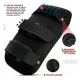 MMA Thai Kickboxing Pads Boxing Kick - Top-Down View