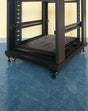 1U Sliding Server Rack Shelf 26 Inch Deep Vented for 19 Inch Cabinet
