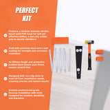 48Pc Laminate Wood Flooring Installation Kit Tapping Block Rubber Mallet - Extra Image