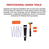 48Pc Laminate Wood Flooring Installation Kit Tapping Block Rubber Mallet