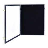 Jersey Display Frame Case 590 x 790 x 40mm Lockable JBox - Low Angle
