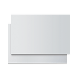 MIRROR Acrylic Sheet Perspex Sheet Panel 2pc/set 900mm x 600mm x 3mm - 45-Degree Angle