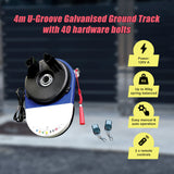 Automatic Garage Roller Door Motor - 500N Max - Rear View