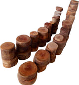 Tree Counting Set 70 pcs - Top-Down View