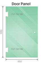 120x90cm Corner Frameless Shower Screen &ndash; White U-Brackets with SS Hinges for Contemporary Bathrooms