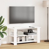 TV stand White 100 x 40 x 50 cm - Side View