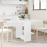 Dinning Table 138 x 70 x 73.5 cm Engineered Wood White