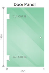 120x120cm Double Door Corner Shower &ndash; Gunmetal U-Brackets with SS Hinges for Contemporary Bathrooms