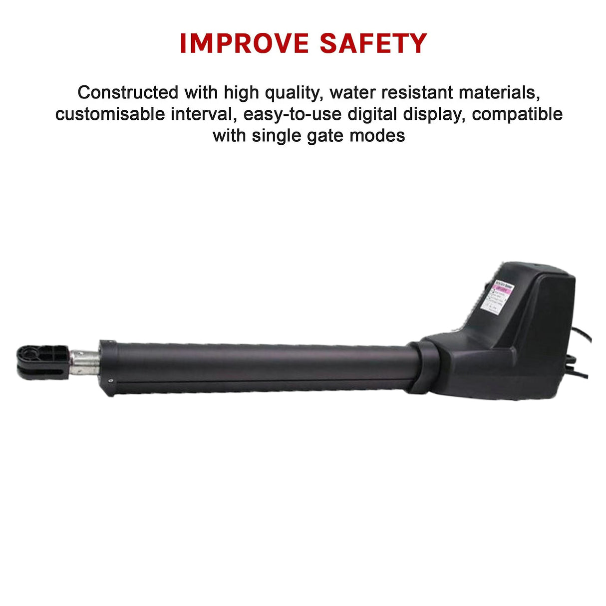400KG Single Swing Auto Motor Remote Gate Opener