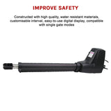 400KG Single Swing Auto Motor Remote Gate Opener - Close-Up Angle