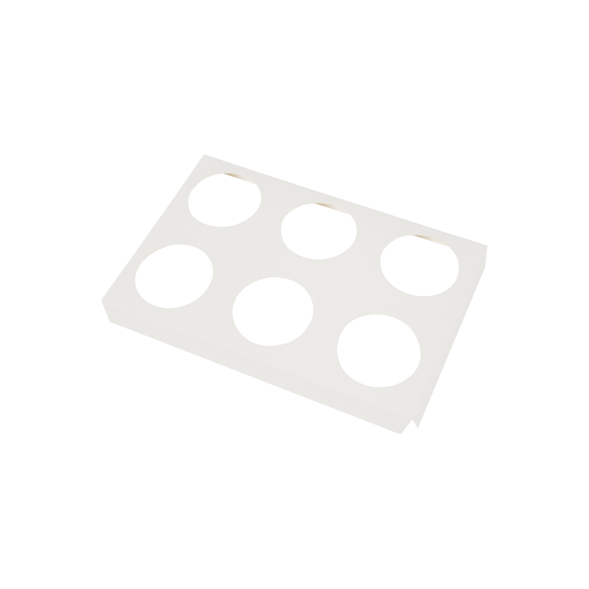 Cupcake Box 6 Holes Window Cake Party Favour 100 Boxes