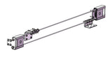 Telescopic Sliding Gate Pulley System - Rear View