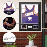 Frame Wall Decor Photo Souvenir Collect Display Case - Top-Down View