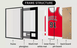 Frame Wall Decor Photo Souvenir Collect Display Case