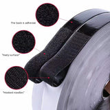 1m Self Adhesive Hook and Loop Fastener Tape - Side View