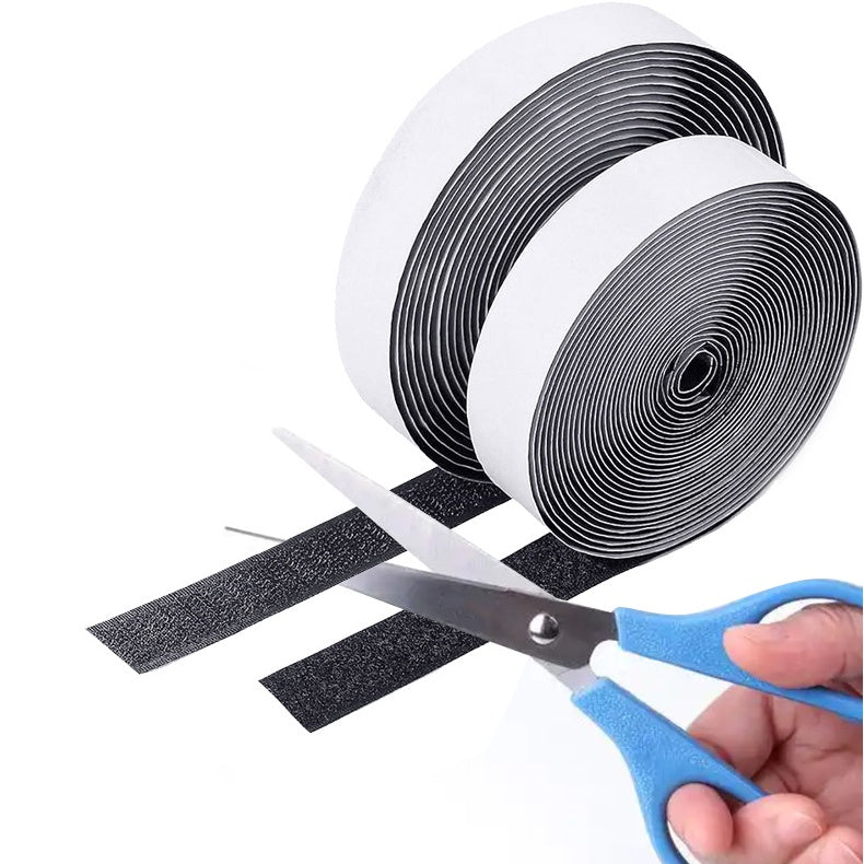 1m Self Adhesive Hook and Loop Fastener Tape