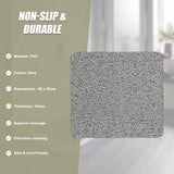 Shower Mat Rug Anti Slip Loofah Bathroom Bath Mat Carpet Water Drains Non Slip - Top-Down View