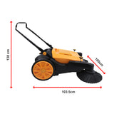 55L Floor Sweeper Industrial Hand Push Outdoor Manual - Extra Image