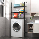 Storage Shelf 3 Tier Rack Portable Laundry Stand Unit Organiser - Rear View