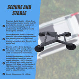 Flat Magnet Mount Starlink Mini Compatible - Side View