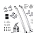 Adjustable Solar Panel Tilt Mount Brackets Kit &ndash; Roof, Ground & Boat Mounting System for Secure Installation