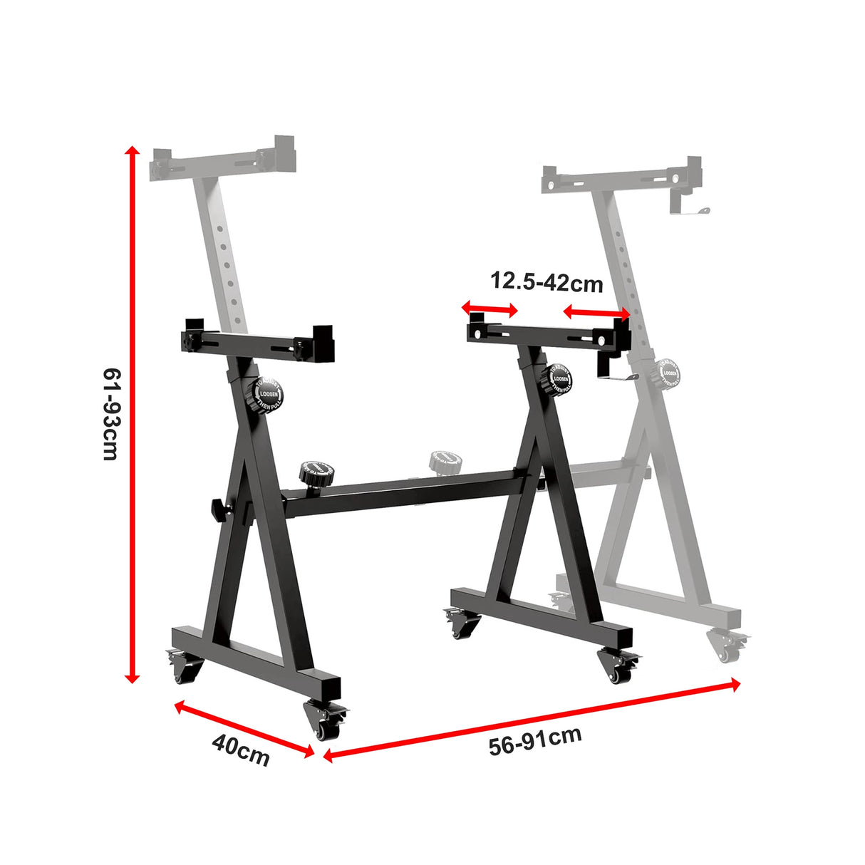Z-Style Keyboard Stand &ndash; Heavy Duty Adjustable Piano Stand for Digital Keyboards & Portable Use