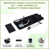 Abdominal Board Pilates Reformer Set &ndash; Core Strength & Stability Fitness Equipment