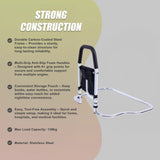 Bed Rail for Mobility &ndash; Support Assist Bar for Seniors, Adults and Patients - Top-Down View