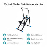 Vertical Climber Stair Stepper Machine &ndash; Full Body Home Gym Fitness Equipment NEW VERSION