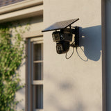 9MP Wireless Solar Camera WIFI Security Outdoor Battery PTZ CCTV Home House V380 - Top-Down View